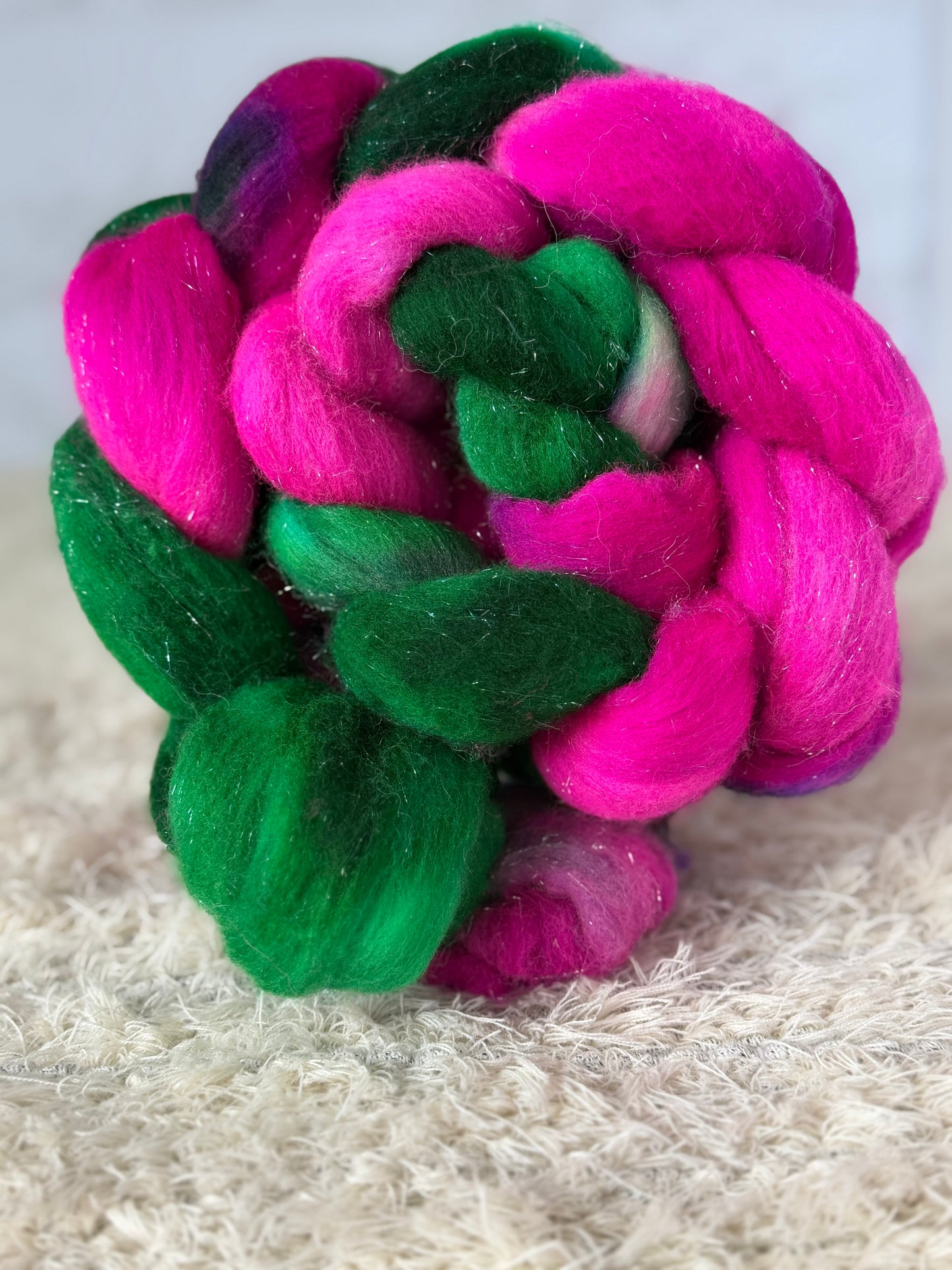Forest Fairy Fizz-Merino/Stellina Combed Top Braid