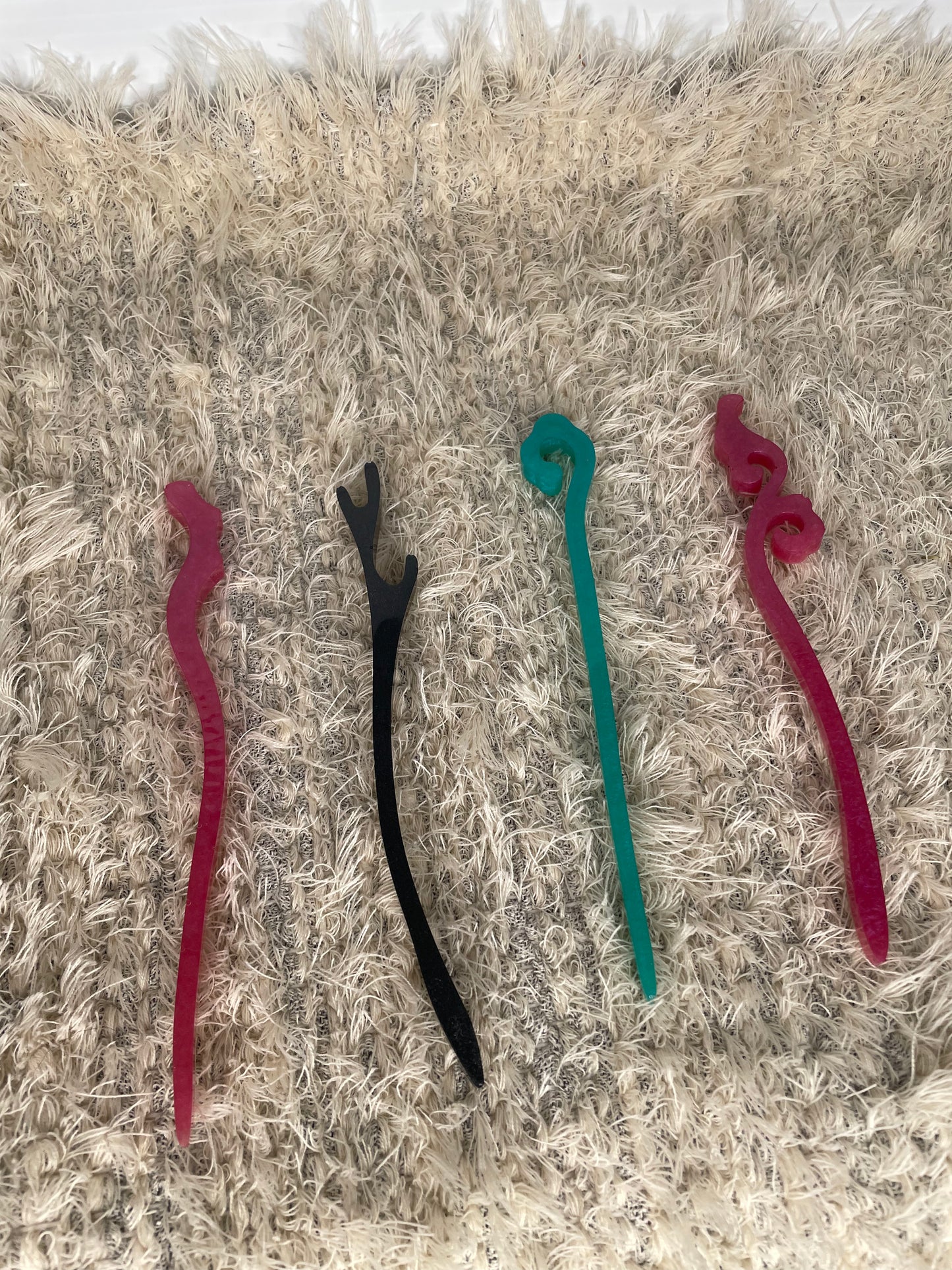 Resin Shawl sticks