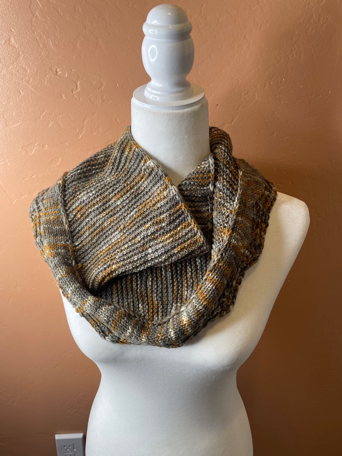 Copper K Shawlette