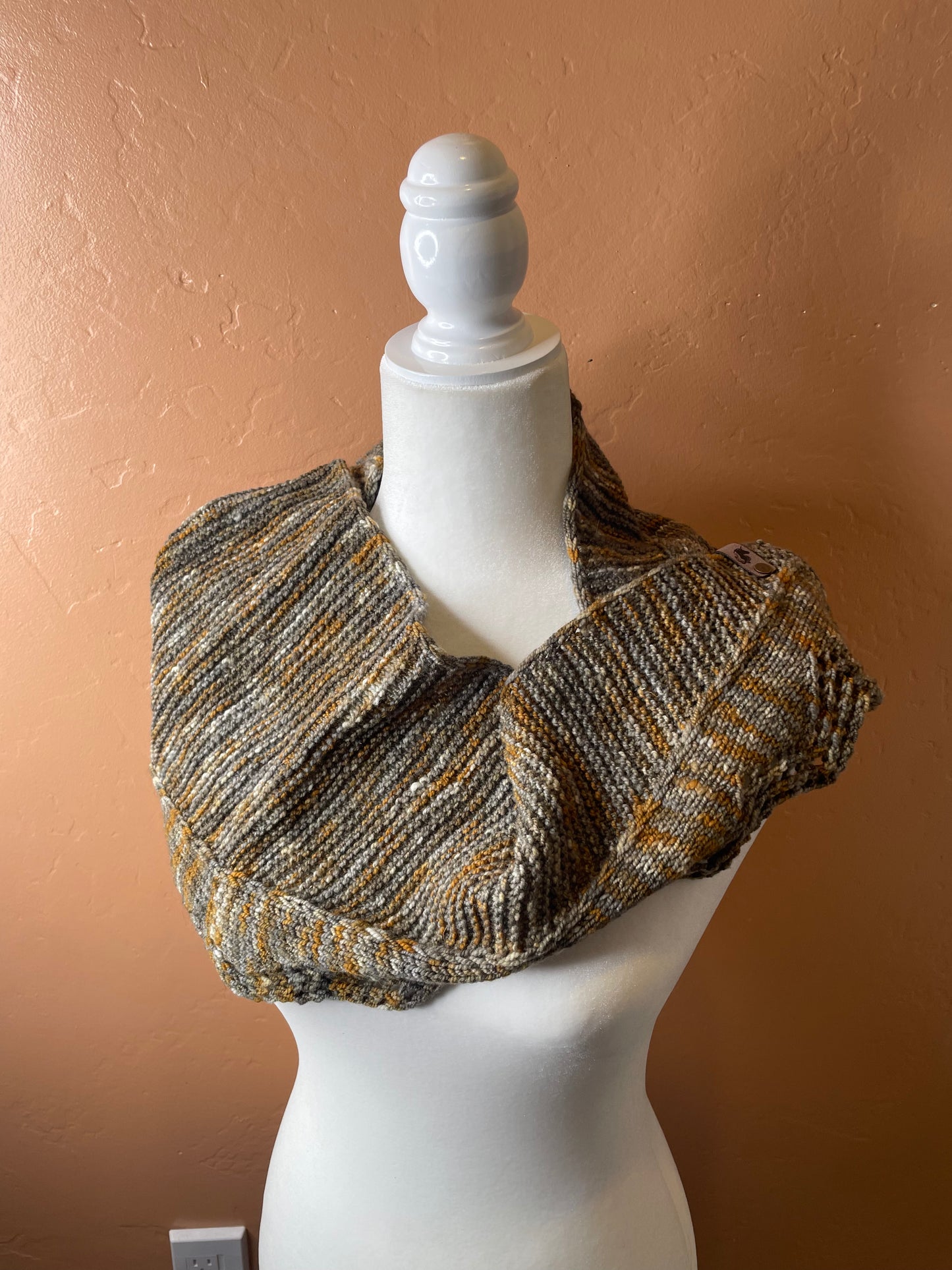 Copper K Shawlette
