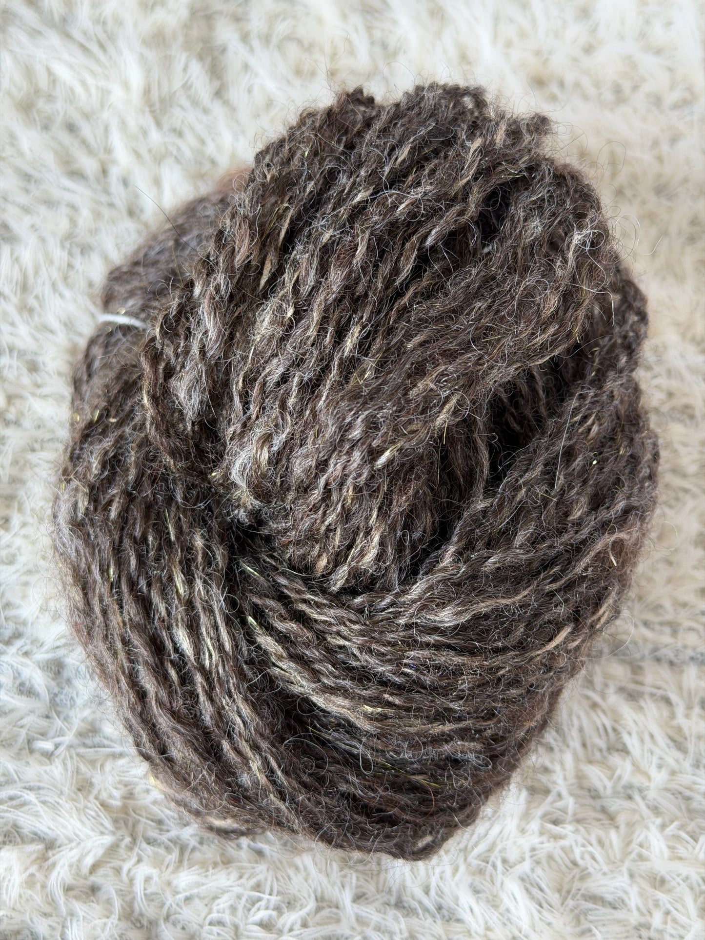 Lux-Handspun Mini Skein