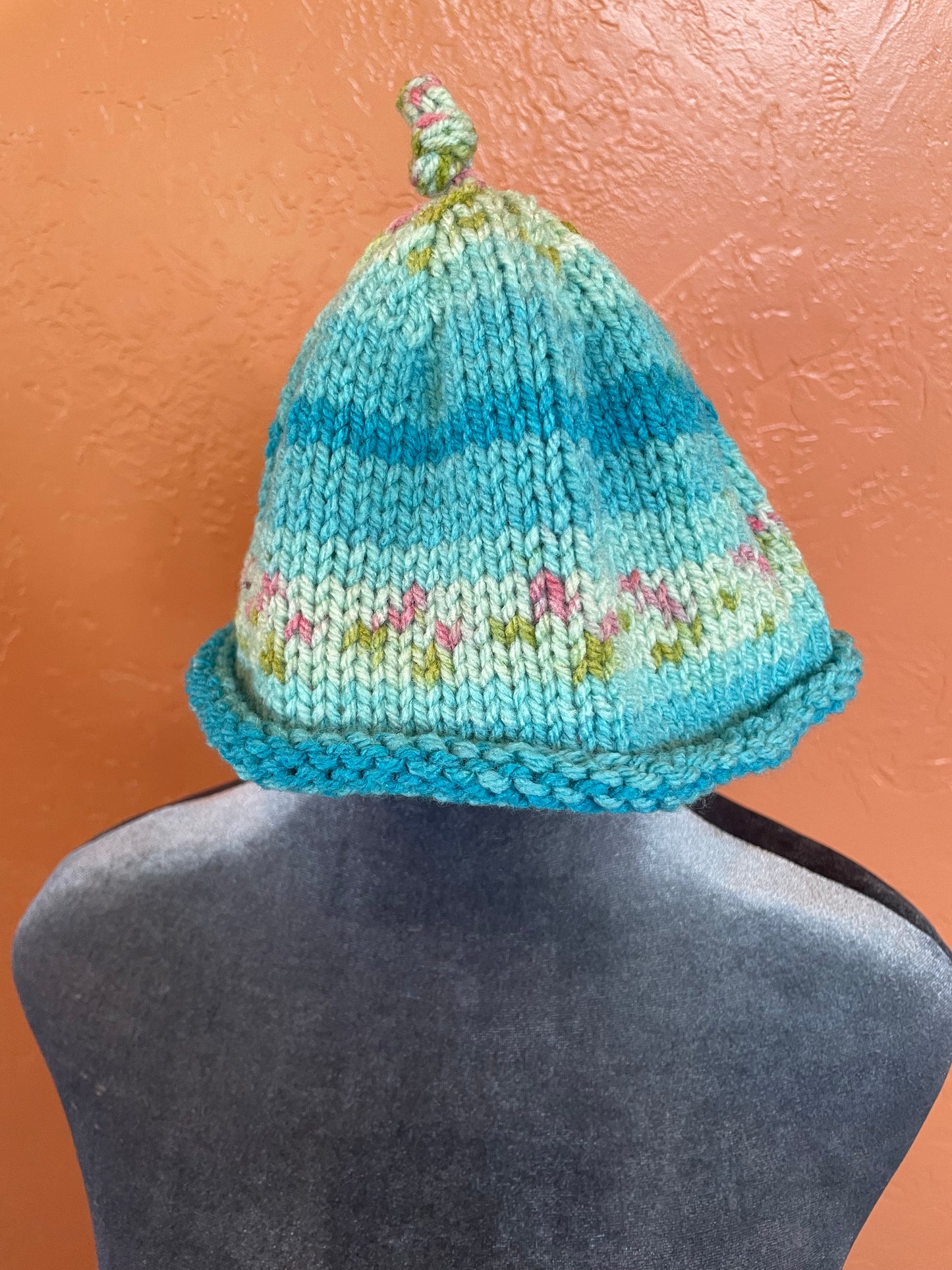Turquoise Child’s hat
