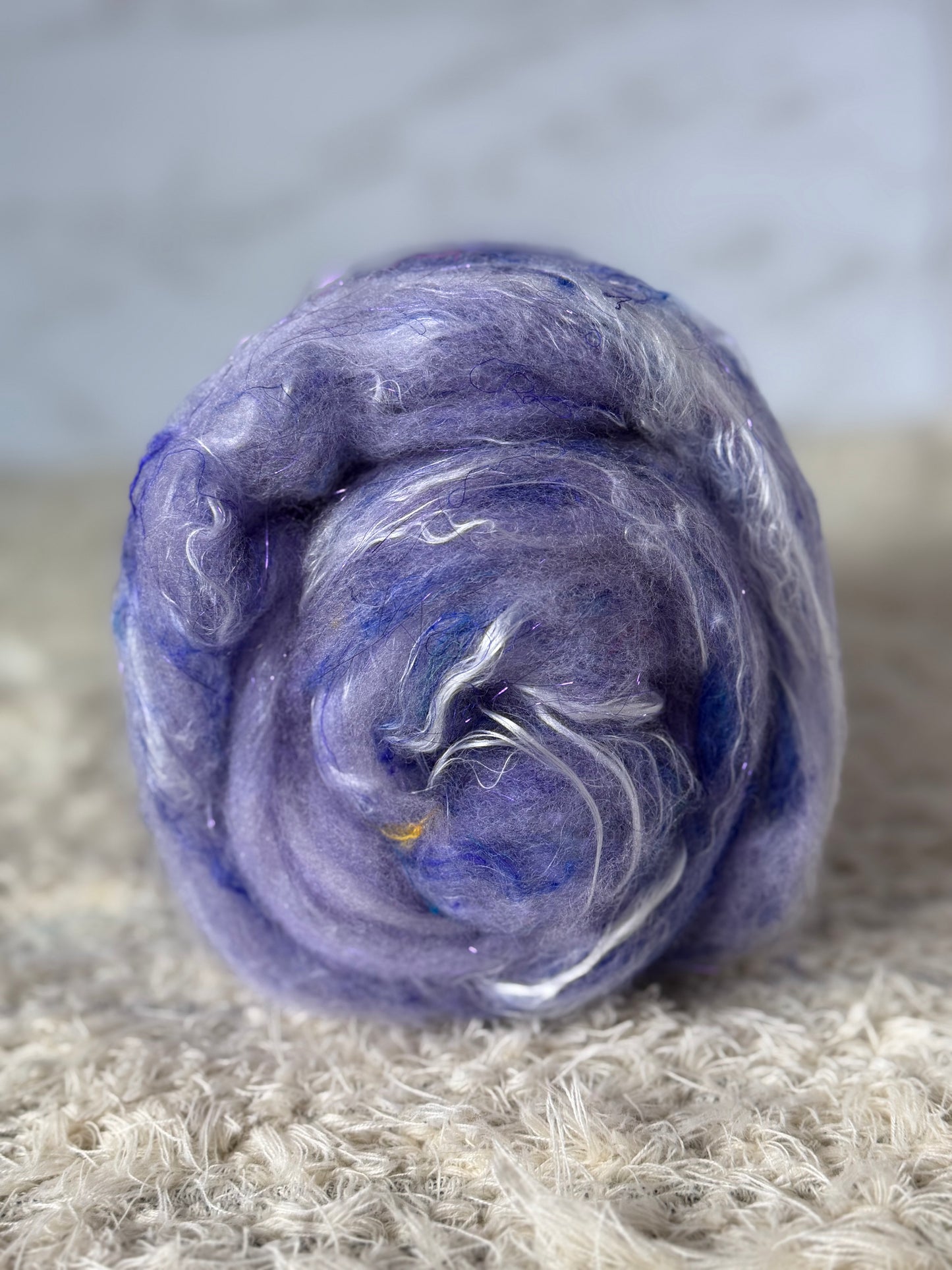 Moonlit Magic- 2oz. Luxury Spinning Batt