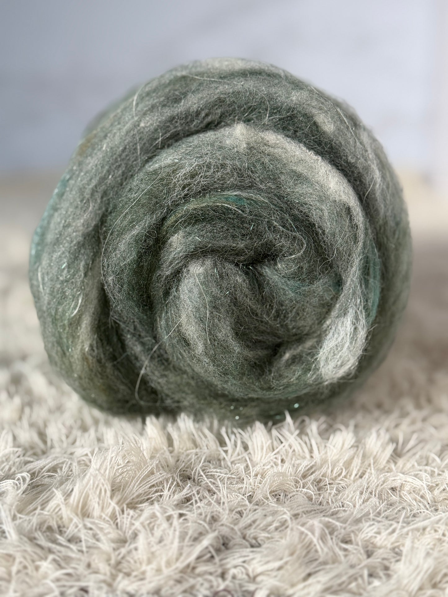 Whispering Pines-2oz. Artisan Spinning Batt