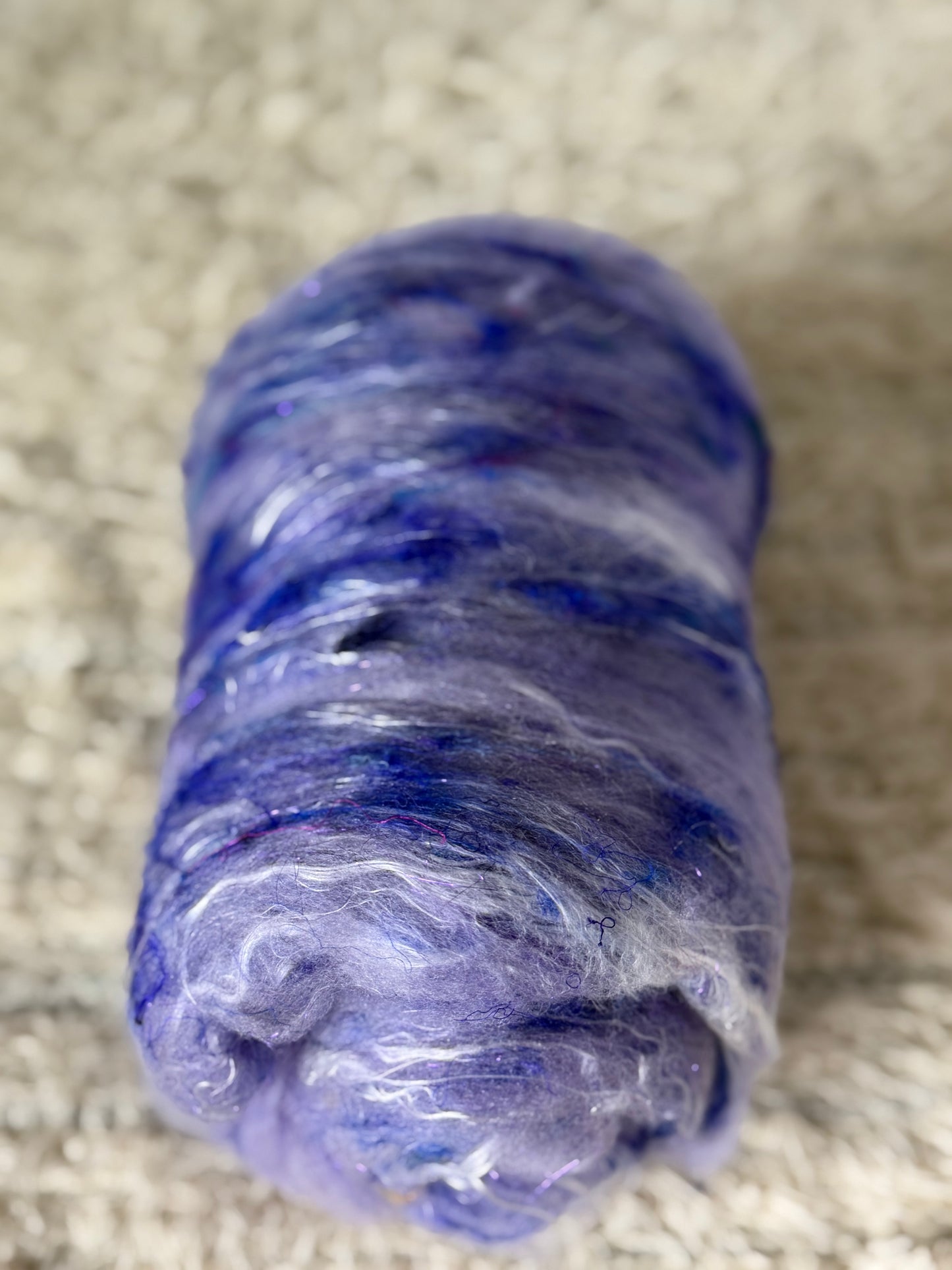 Moonlit Magic- 2oz. Luxury Spinning Batt