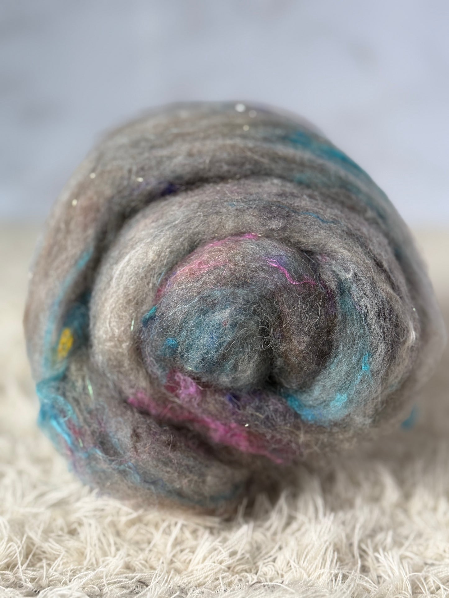 Fiber Frenzy- 2oz. Luxury Trash Batt