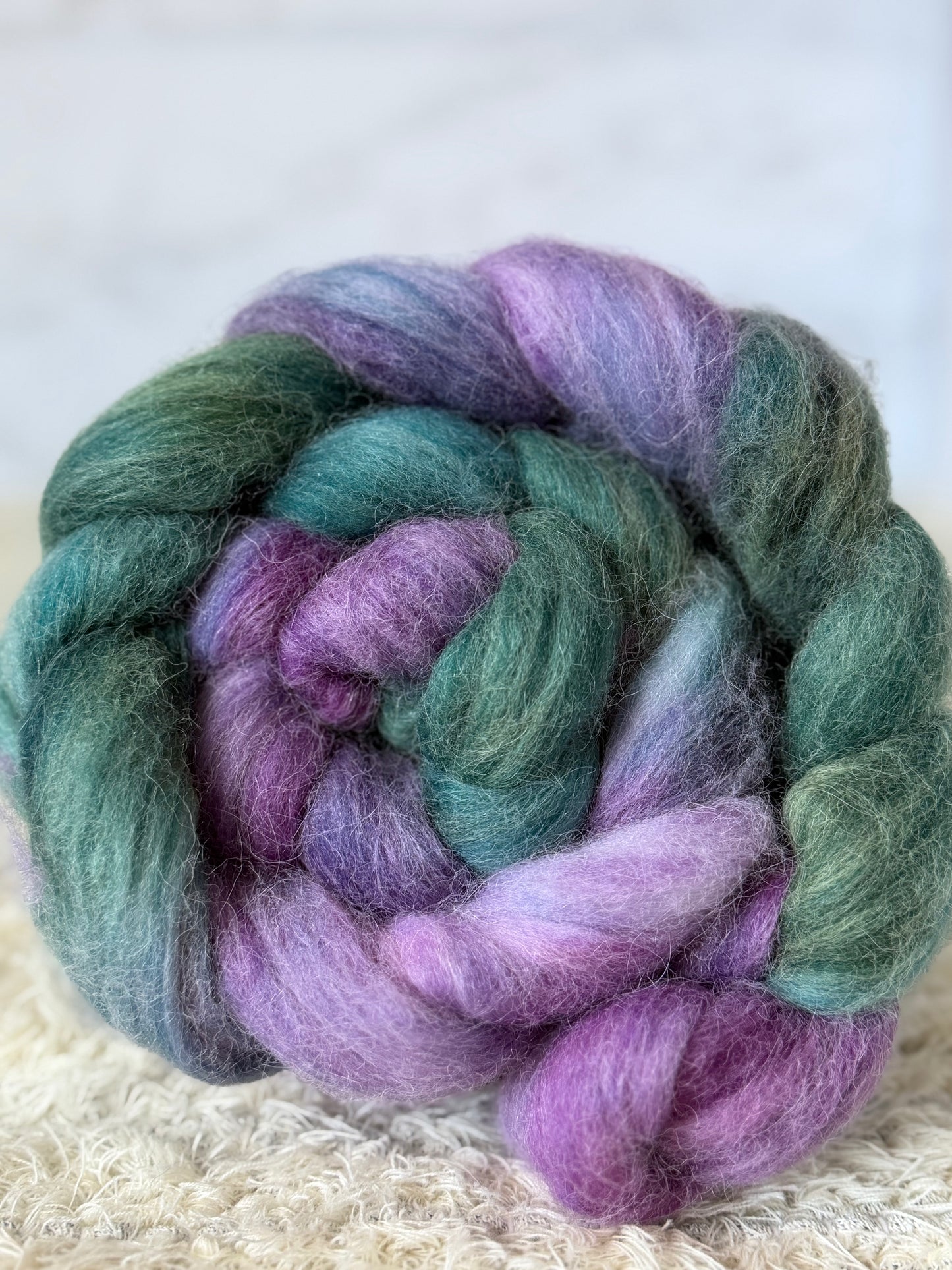 Huckleberry-Merino/Alpaca Combed Top Braid