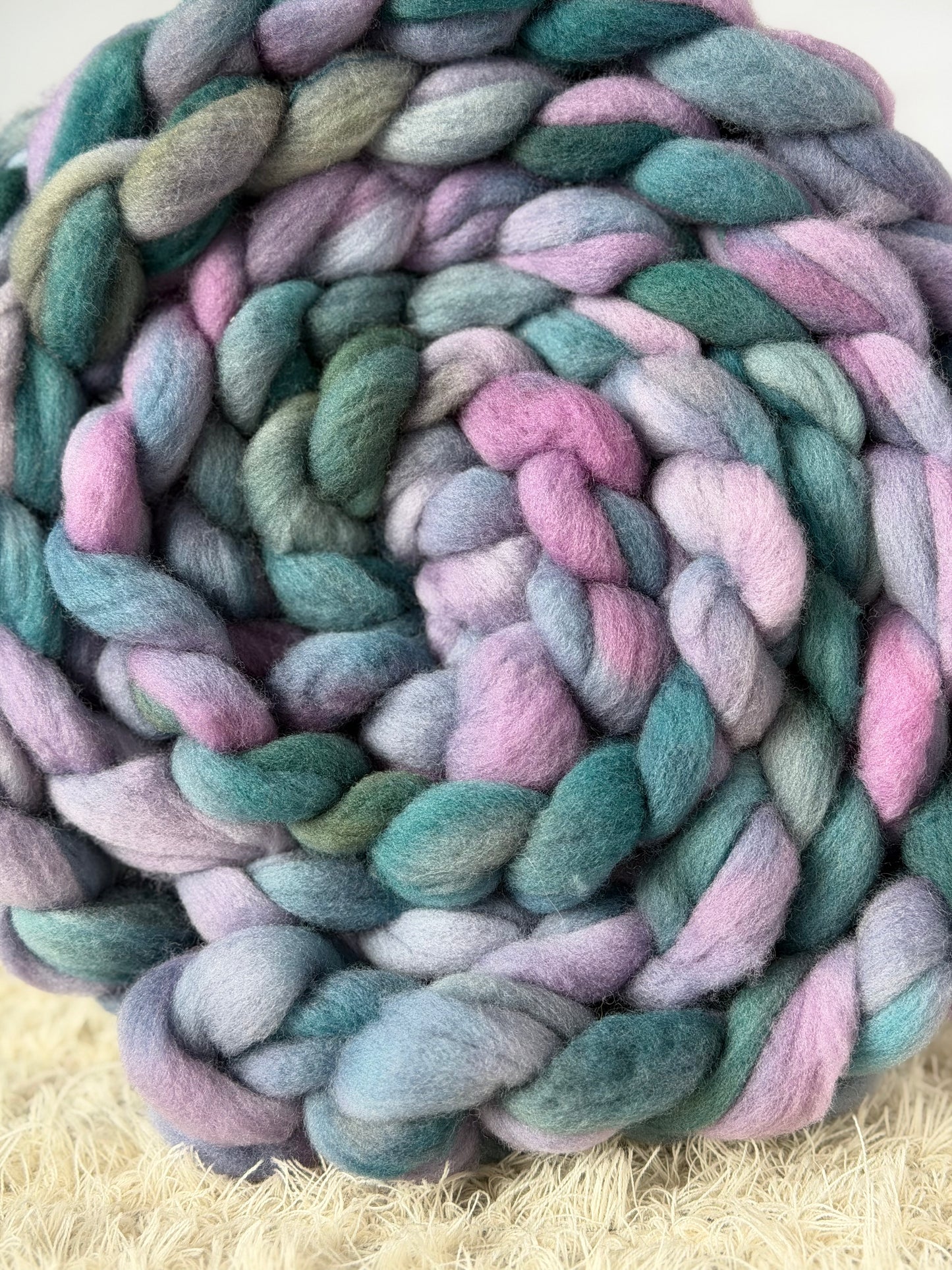 Huckleberry-Hand dyed Targhee Top