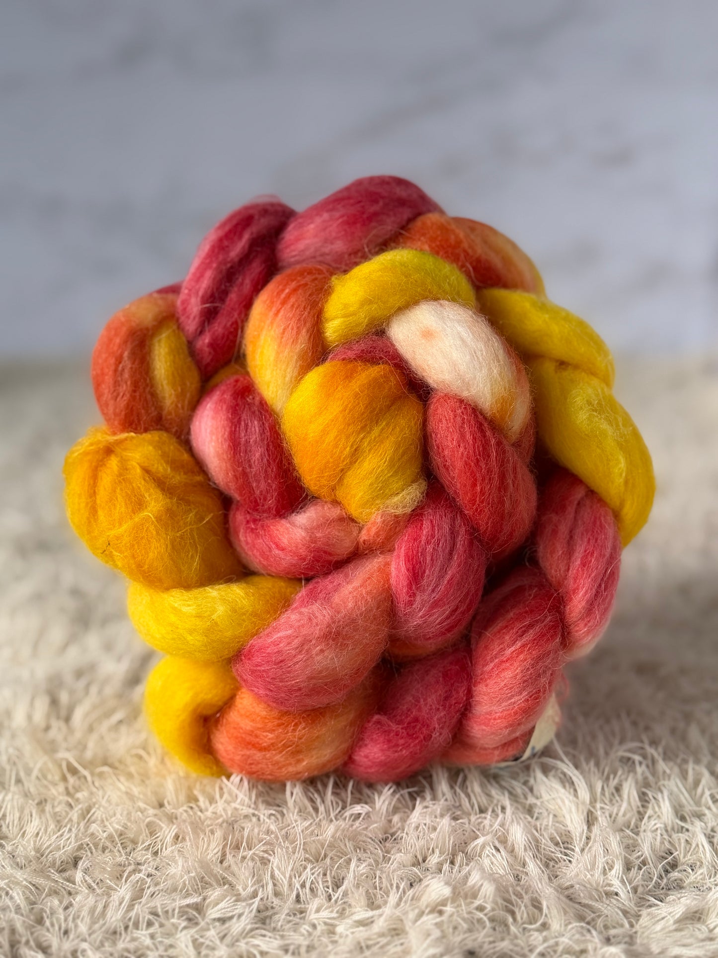 Phoenix-Merino/Alpaca Blend Combed Top Braid