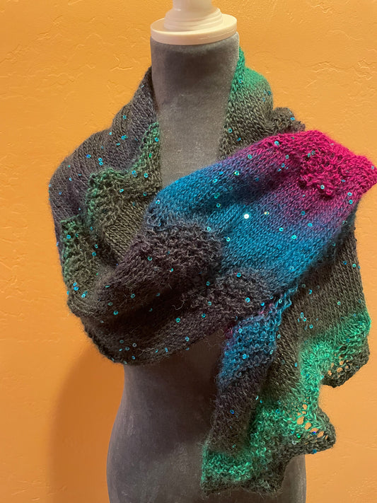 Northern Lights Shawl