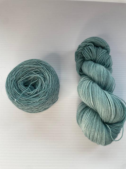 Sage Alpaca sock