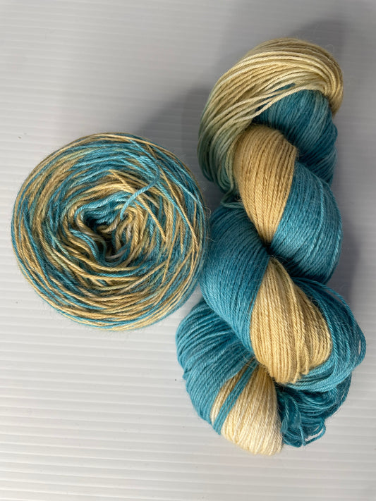 Sand & Sea- Alpaca Sock